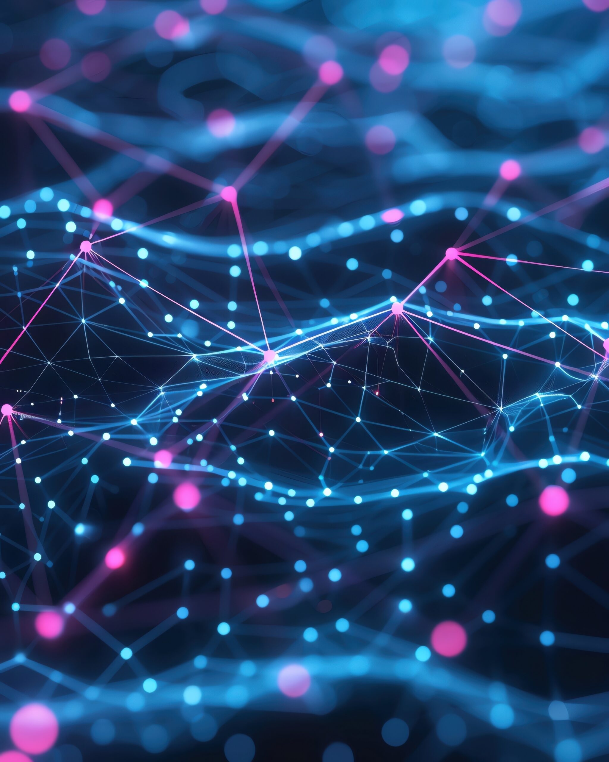 Infographics background with connected lines and data points, more clarity with clear light and sharp focus, high detailed